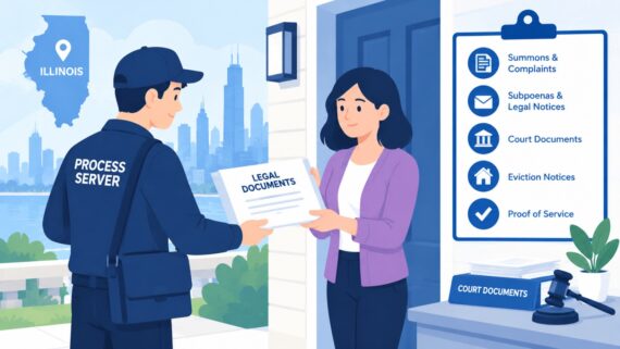 Book a Process Server in Illinois