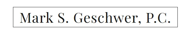 Mark S. Geschwer, P.C.